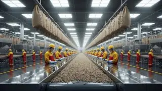 Inside the Modern Coffee Factory: How Premium Coffee Is Made (Full Process)