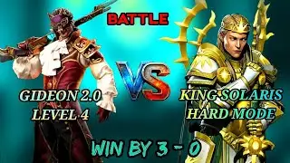 Carnivorous Socialite (Level 4) vs King Solaris (Hard Mode) - Shadow Fight 3