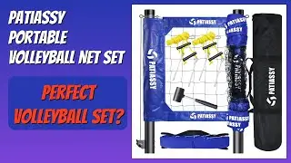 REVIEW (2025): Patiassy Portable Volleyball Net Set. Features