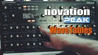Novation Peak Wavetables