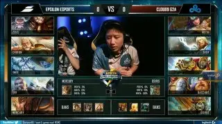 Mundial de Smite 2016 - SWC16 - Dia 3 - Cloud9 vs. Epsilon - Jogo 1