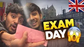 Exam Day in UK 🇬🇧 | Indian Student Life at University