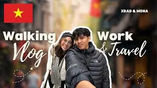 Walking Vlog in Hanoi, Vietnam | Exploring the Streets & Local Life 🇻🇳
