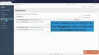 How to create a database username in Plesk   HostNamaste