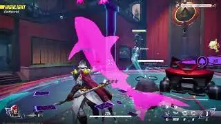 #marvelrivals - Gambit: Triple KOs - Hawkeye hunted, Psylocke Escaped! #gambit #hawkeye #psylocke