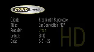 Fred Martin Superstore's Car Connection 0903 WJW #427
