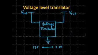 Voltage level translator | voltage level shifter in hindi | 1.8V to 3.3V voltage level translator |