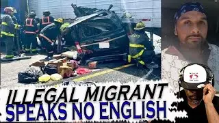 Illegal Migrant Semi Truck U-Turn Kills 3 Speaks 'NO ENGLISH
