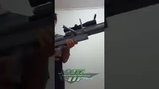 Pellet Gun Reviews: NTW20 Springer Sniper Airsoft (Homemade) #エアソフトネーション #toygunonly #airsoft
