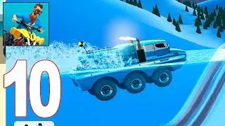 MMX Hill Dash 2 - Race Offroad - Gameplay Walkthrough Part 10 - Amphibian 22-24 lvl (IOS ANDROID)