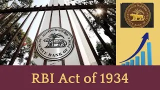 Reserve Bank of India Act, 1934 | Test Your Knowledge! | RBI | BANK | UPSC CSE GS1 Prelims  2021