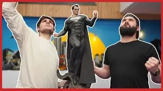 The Superman Black Suit Ver. Regular 1/3 Queen Studios figure is insane. But the faces???