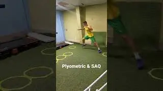 Plyometric & SAQ drill for soccer players. 🔥🔥 #football #soccer #Plyometric #saqdrill