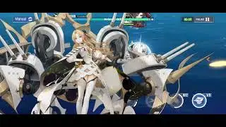 triple BB auto Virgo Hard 5:58 challenge mode | Azur Lane