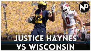Michigan vs Wisconsin | Justice Haynes NFL Draft Film