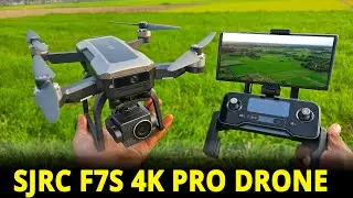 SJRC F7s Pro 4K Drone Price in Bangladesh || f7s 4k pro drone video quality f7s 4k drone range Test