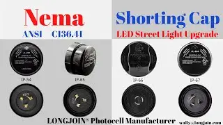 Shorting Cap/ NEMA&ANSI compliant Shorting Cap/JL-208 /Shorting Cap OEM/ LONGJOIN&reg; Photocell Factory