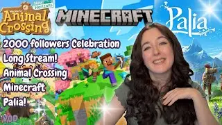I played Animal Crossing, Minecraft and Palia for 6 hours!
