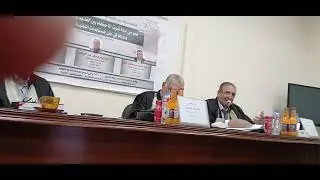 مناقشة ماجستيرللأستاذ الدكتور إبراهيم محمد عبدالرحيم حفظه الله ورعاه وبارك في عمره 