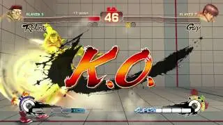 USF4: Sillva(Rolento) Vs Protoman Steve(Guy)