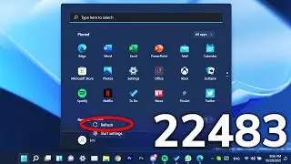 New Windows 11 Build 22483 - Start Menu Changes, New Badge & Fixes (Dev Channel)