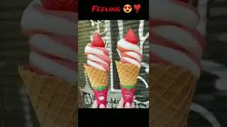 Feeling 😍 I love Ice cream ❣️ #song #reels  #summer #nicevideo #ytshorts #goodmorning