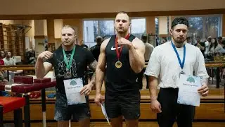 2024 Xmas Cup Armwrestling Riga, Latvia. Left arm