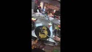 POV Livestream | Chef Stir-Frying Rice in Commercial Kitchen | Real-Time Cooking Workflow