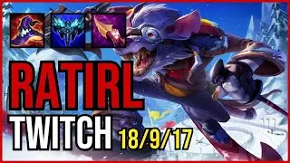 RATIRL - TWITCH vs SERAPHINE Support - EUW Challenger - Patch 11.4