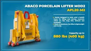 ABACO MULTI MATERIAL LIFTER AUTOMATIC APL20-M2