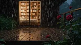 Rain Noise for Sleep - Calming Rain Sounds with Thunder & White Noise for Peaceful Sleep