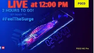 POCO M2 Pro | Launch Event | LIVE