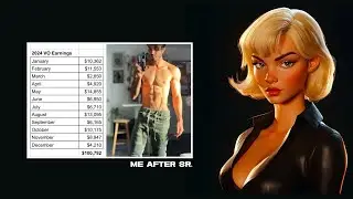 Making 6-figures and dating a model.