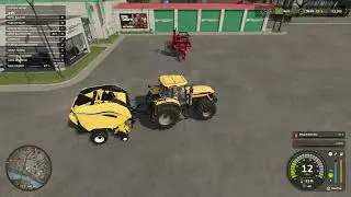 🌾 Harvesting & Planting Grass | Riverbend Springs | FS 25 (Timelapse) #1