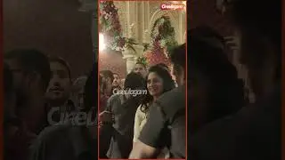 Shalini Ajithkumar, Atharvaa & Thirumavalavan at Ishari Ganesh Daughter Wedding Reception!