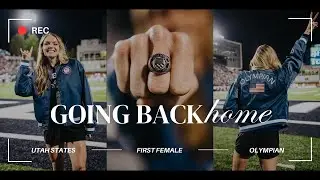 UTAH STATE'S FIRST FEMALE OLYMPIAN!