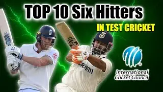 Test Cricket&rsquo;s Most Explosive Six Hitters &ndash; Top 10 Legends Revealed