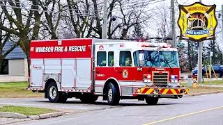 Windsor Fire - Tanker 3 Responding