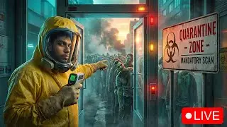 කවුද ආස  zombie මුර පොළක වැඩ කරන්න ? | Quarantine Zone sinhala live gameplay #quarantinezone
