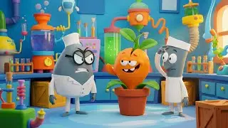 The Strange Lab Plant Revealed🌱🔥| A Living Mystery Grows | Lamput Funny Animation