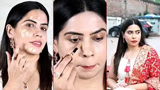 Indian Festival Makeup Look🪔 GRWM for this Festive season with L'Oreal Paris Infallible Range 😱😍