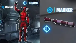 Claim Deadpool Skin Now (Deadpool Week 6 Challenges - Find Deadpool's Big Black Marker) Fortnite