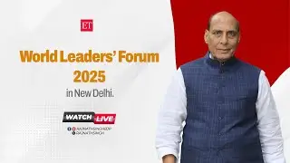 The Economic Times World Leaders Forum 2025 in New Delhi.