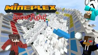 Minecraft - Mineplex Snow Fight! - NEW (LIMITED-TIME) WINTER GAMEMODE!
