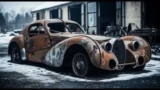 ASMR Car Restoration! 1932 bugatti atlantic Full Restoration Rebuild