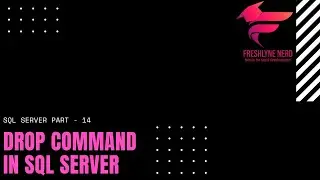 DROP | SQL SERVER FOR BEGINNERS 2020 | TUTORIAL XIV