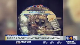 Coolest helmet in the Indy 500?