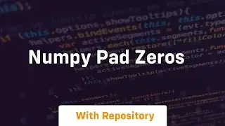 numpy pad zeros