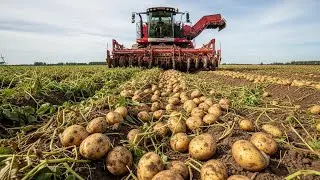 How Potatoes Are Grown and Harvested | Inside a Potato Chips Factory