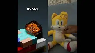 Tails Reacts To STEVE vs REAL LIFE! #minecraft #animation #minecraftbuilding #annedroid #optifine